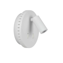 Kinkiet BENTJER Ø 14 cm LED 3000K biały 79201/09/31 Lucide - zdjęcie dodatkowe 1